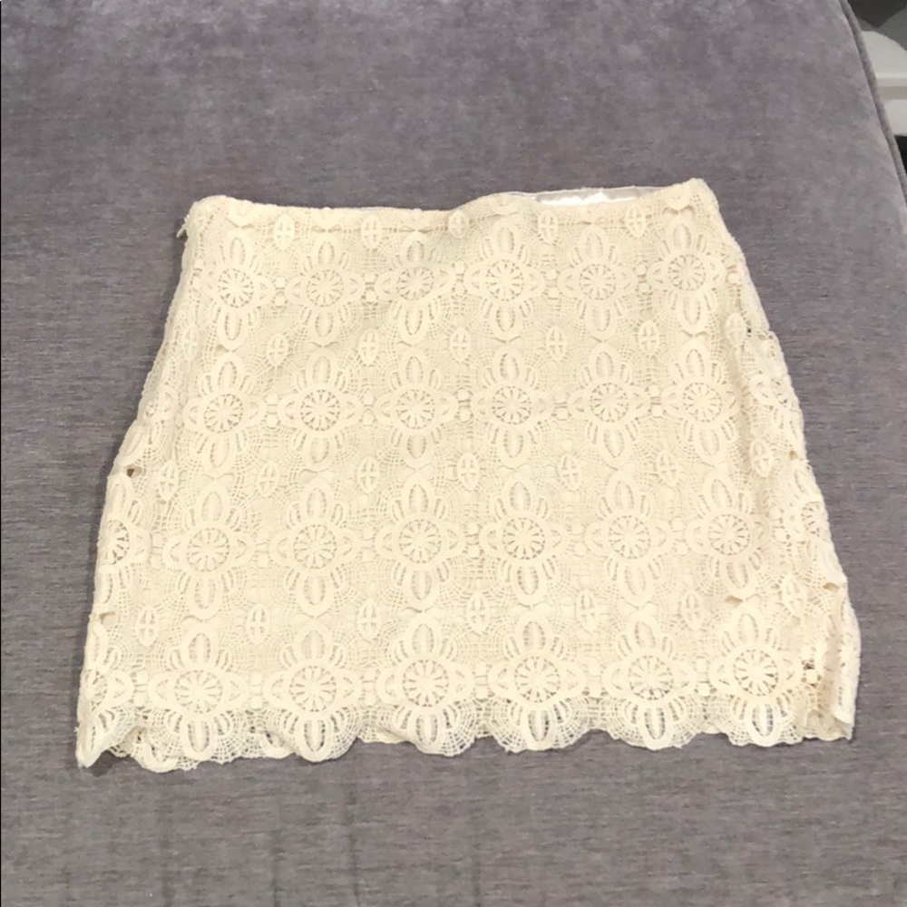 Tan skirt